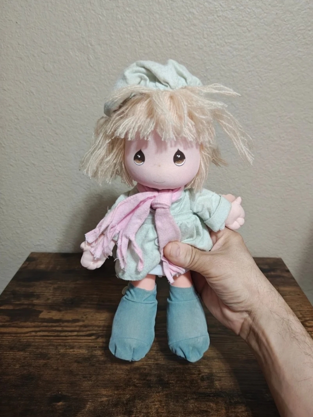 1988 Vintage Precious Moments "Doll of The Month" Jennifer Doll Plush